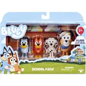 Sonstige Verlage Bluey Figures 4pack School pack