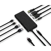 Unisynk 9 Port Dual Display USB-C telakointiasema