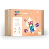 Connetix Pastel Square Pack 40 Pieces - Multi/patterned - ONE SIZE