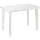 IPAE Progarden Pöytä Faretto 102x68 cm, valkoinen