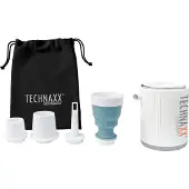 Technaxx TX-261, Puhallettavat esineet, 180 l/min, Akku, 1360 mAh, 1,5 h, 13,5 W