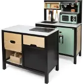 Small Foot Industrial Play Kitchen with Kitchen Island