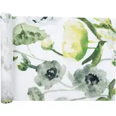 Pentik Freesia-kaitaliina pellavasekoitteesta 45 x 160 cm