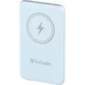 Verbatim 5000mAh Charge ‘n’ Go varavirtalähde, Magsafe, USB-C PD 20W, sininen