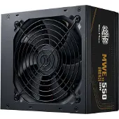 Cooler Master MWE Bronze V3 550 - Virtalähde (sisäinen) - ATX12V 3.1/ EPS12V - 80 PLUS Bronze - AC 100-240 V - 550 Watt - aktiivinen PFC - Eurooppa
