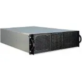 Inter-Tech 3U 30255, räkkiasennettava serverikotelo, musta/harmaa