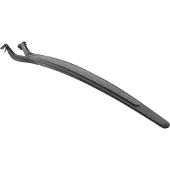M-Wave 385134 Mudguard Hopeinen