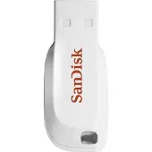 SanDisk Cruzer Blade USB 2.0 16 Gt -muistitikku, valkoinen