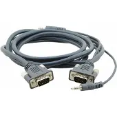 Kramer C-MGMA/MGMA-10 MOLDED 15-PIN HD(MALE-MALE) FLEXIBLE CABLE WITH AUDIO (10') 3M (92-7301010)
