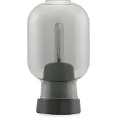 Normann Copenhagen Amp pöytävalaisin, savu - musta