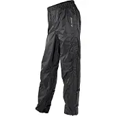 Vaude Bike Men's Fluid Full-zip Pants II, sadehousut, musta