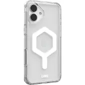 Uag iPhone 16 Plus Plyo MagSafe suojakuori, ice/valkoinen