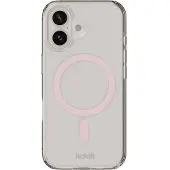Holdit Phone Case Transparent Magsafe Compatible Pink / Transparent iPhone 16