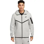 Nike Huppari Tech Fleece Fz Tuulitakki - Harmaa/musta, koko X-Large