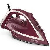 Tefal Ultimate Pure FV6820 Höyrysilitysrauta 2800 W punainen, hopea