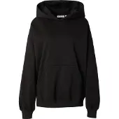 Weekday Oversized Heavyweight Hoodie - Black - XS