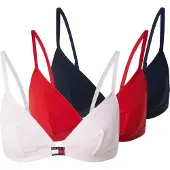 Tommy Hilfiger Triangle Rintaliivit 3 Yksiköt