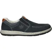 Rieker Loafer tummanpunainen / musta