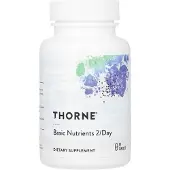 Thorne Research Inc. Basic Nutrients 2/Day Multivitamiini 60 kapselia