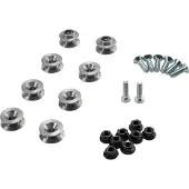 SW-Motech -sovitinsarja PRO-sivutelineelle - AERO ABS -sivukoteloille. 2 kotelon asennus.