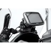 SW-Motech GPS-kiinnike ohjaamoon - musta. Kawasaki Versys 1000 (18-) / 1100 (24-).