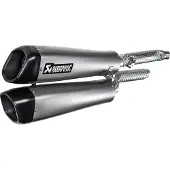 Akrapovic Line Titaniums Scrambler 1200 19-20 Ref:s-t12so3-hcqt Ei-homologoitu Slip-on äänenvaimennin