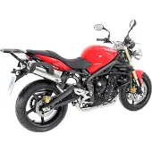 Hepco & becker Alum. Matkatavarateline STREET TRIPLE/R -12 MUSTA