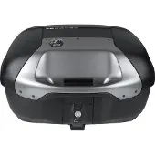 Hepco & becker TOPCASE JOURNEY RECON 42L MUSTA/ARTIC, HEPCO+BECKER harmaa