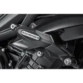SW-Motech Frame liukusäädinsarja - musta. Triumph Street kolminkertainen (12-) / Rx (15-).