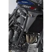 SW-Motech Crash bar - musta. Triumph Tiger 800 mallit (15-).