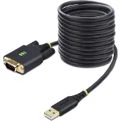 StarTech.com USB-sarjaporttia varten kaapeli - - 3m - Vaihdettava DB9 - FTDI IC - ESD-suojaus Taso 4