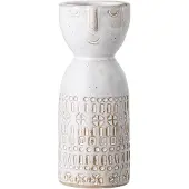 Bloomingville Vase, Hvid, Stentøj - White - H14.5CM