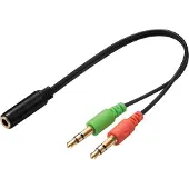 Sandberg Headset-adapteri mobiilikuulokkeille PC-käyttöön