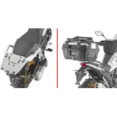 Givi Alu Perälaukkuteline Monokey KOVE 510X 24- hopea
