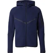 Nike Collegetakki 'Tech Fleece' laivastonsininen / musta