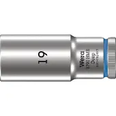 Wera Kuusiohylsy WE05004541001; HEX; 3/8''; 19x64 mm