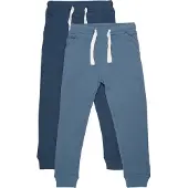 Minymo Basic 36 -Sweat Pant (2-Pack) - Blue - 98