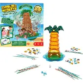 Mattel Games Tumblin’ Monkeys Rockin’ Tree Party -peli lapsille, perheille ja peli-iltoihin, Lautapeli, Hienomotoriikkaa kehittävä peli (Näppäryys)...