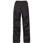 Vaude Women's Fluid Full-Zip Pants S/S, sadehousut, naiset, musta