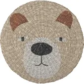Bloomingville Malla pöytätabletti Ø 38 cm Karhu
