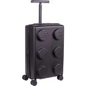 LEGO matkalaukku renkailla (musta)