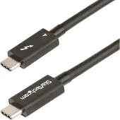 StarTech.com – 3ft Thunderbolt 4 Cable 40Gbps 100W (TBLT4MM1M)