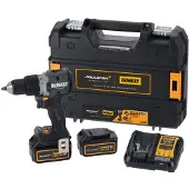 DeWalt Akkukäyttöinen poravasara DCD85MP2T-QW; 18 V; 90 Nm; 2x5,0 Ah akku