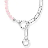 Thomas Sabo Glam & Soul Cosmic Amulet rose quartz silver kaulakoru KE2193-035-9-L47v
