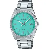 Casio Zegarek Zegarek męski MTP-1302PD-2A2VEF srebrny srebrny