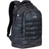 Rivacase Sherwood, 39,6 cm (15.6"), Notebook-lokero, Vedenpitävä, Polyesteri, Polyuretaani (7631 NAVY CAMO)