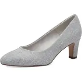 Tamaris Women Court Sho - Silver - 38