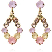 Caroline Svedbom Mini Delia Earrings - Pink - ONE SIZE