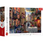 Trefl Puzzle 6000 – Romantic Supper palapeli, 6000 palaa