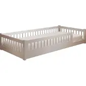 ADRK Furniture Lasten sänky Dori, 90x200 cm, valkoinen